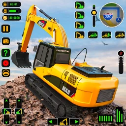 Icono de Road Construction Games 3D